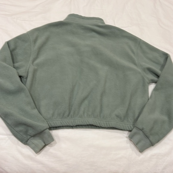 Pacsun Me to We green medium quarter zip sweatshirt - Picture 4 of 6